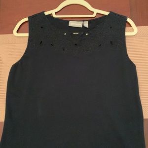 Croft and barrow sleeveless top